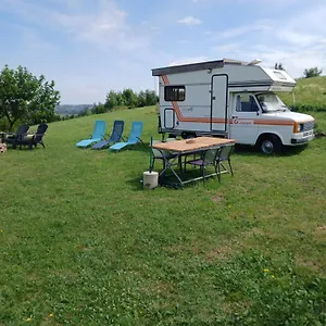 Camping Car Vintage, Saint-Barthelemy-le-Plain